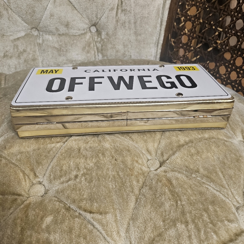 Kate Spade License Plate Clutch/sling Bag - Picture 7 of 9